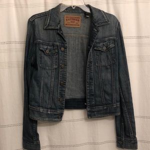EXPRESS PRECISION FIT DENIM JEAN JACKET